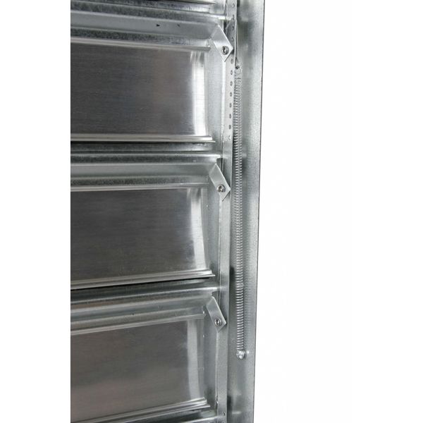 24 in Backdraft Damper / Intake Shutter, 25 in x 25 in