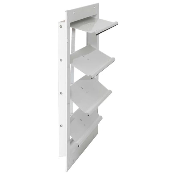 16 in Backdraft Damper / Gable Shutter, 17 in x 17 in