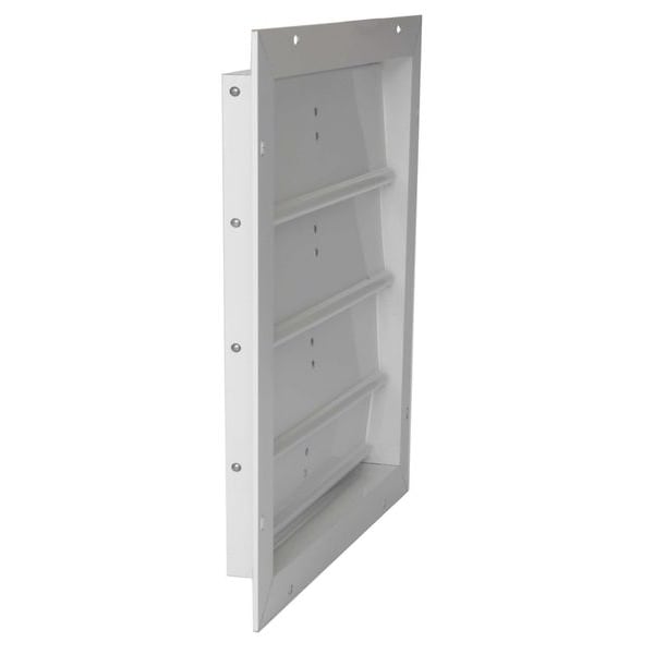 16 in Backdraft Damper / Gable Shutter, 17 in x 17 in