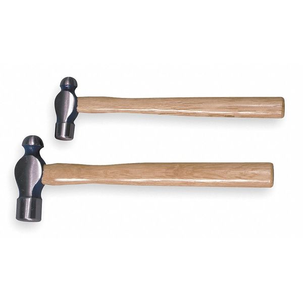 2-piece Ball Peen Hammer Set, 16-32 oz., Hickory Handle
