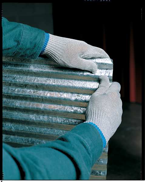 Cut Resistant Coated Gloves, 5 Cut Level, Polyurethane, L, 1 PR