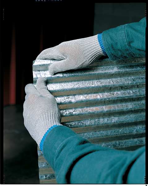 Cut Resistant Coated Gloves, 5 Cut Level, Polyurethane, L, 1 PR