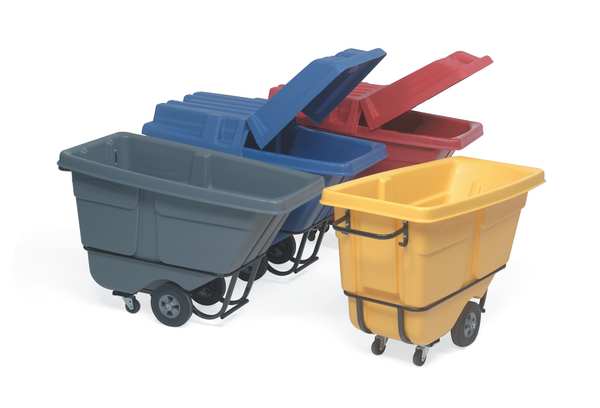 Tilt Truck, Standard, 1/2 cu. yd., Black