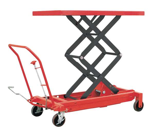 Scissor Lift Table, 1500 lb. Cap, 24