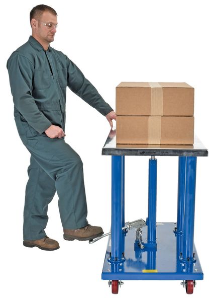 Hydraulic Lift Table, Load Cap. 2000 lb.