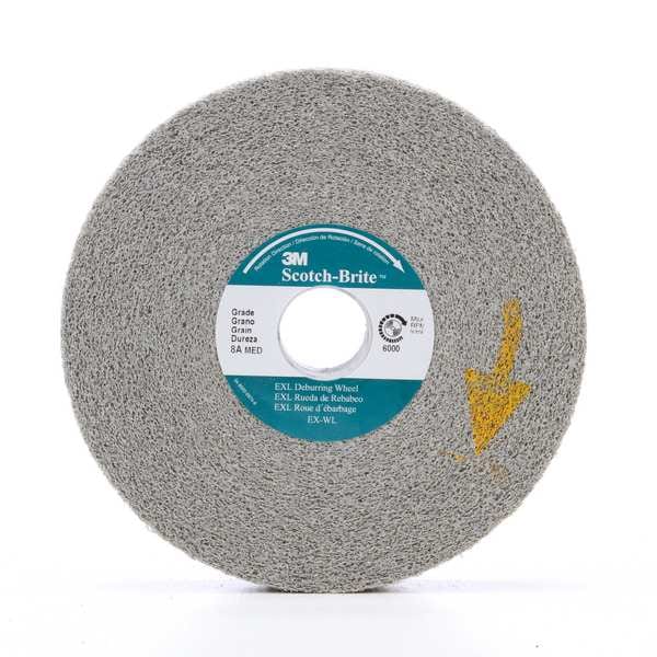 Deburring Wheel, XL-WL, 8A Medium, 6 in x 1 in x 1 in