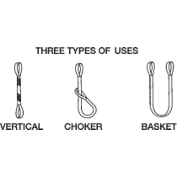 Sling, Wire Rope, 3 ft.