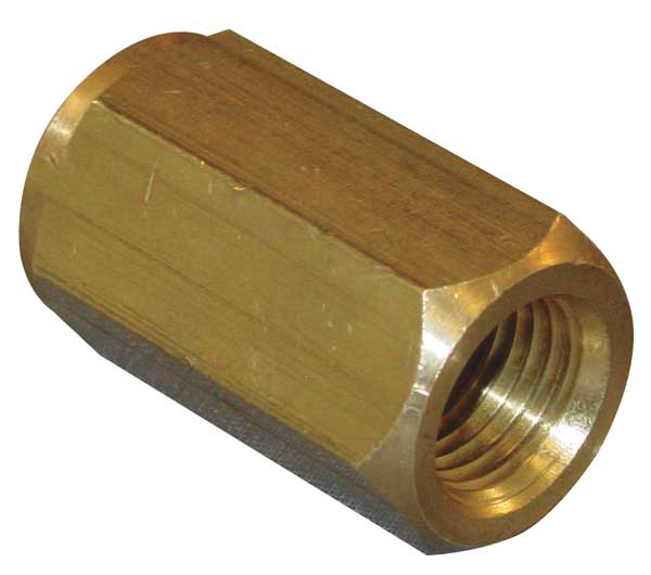 Chrome Plated Brass Conversion Adapter, FBSP x FNPT, 1/2