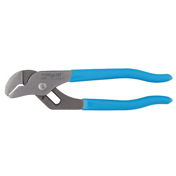 6 1/2 in Straight Jaw Tongue and Groove Plier, Serrated