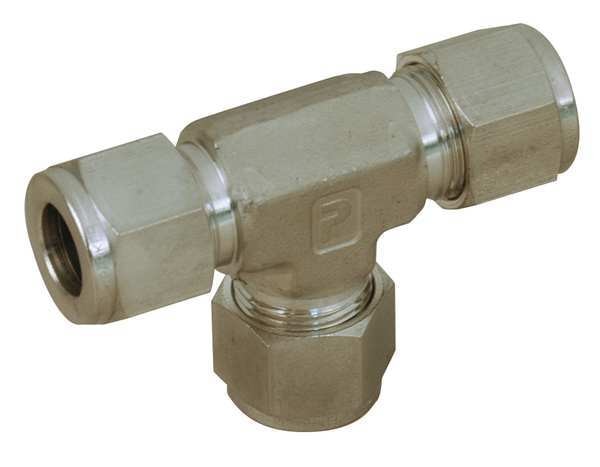 Union Tee, Carbon Steel, A-LOK, 1/2In