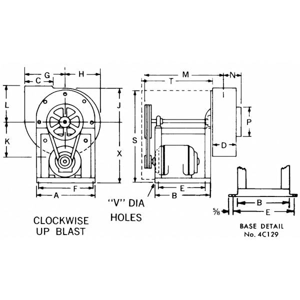 Blower, 10 9/16 In