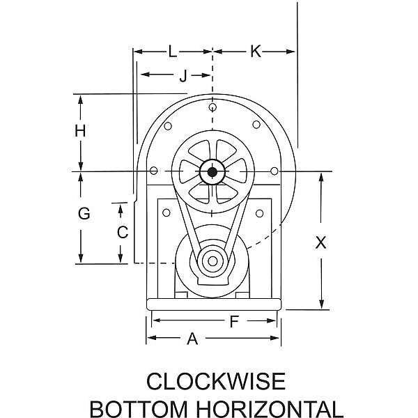 Blower, 10 9/16 In