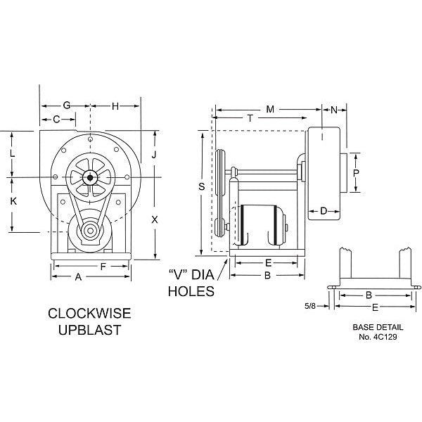Blower, 10 9/16 In