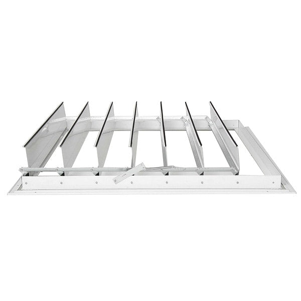 42 in Whole House Fan Premium Ceiling Shutter / Ceiling Shutter