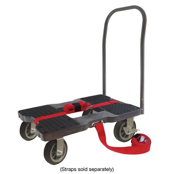 Platfrm Truck, 1500lb, 32inLx20-1/2inW, Blk