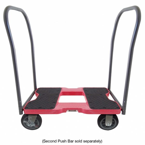 Platfrm Truck, 1500lb, 32inLx20-1/2inW, Red