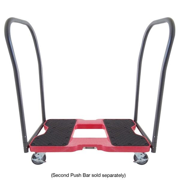 Platfrm Truck, 1500lb, 4 Swivel Castrs, Red
