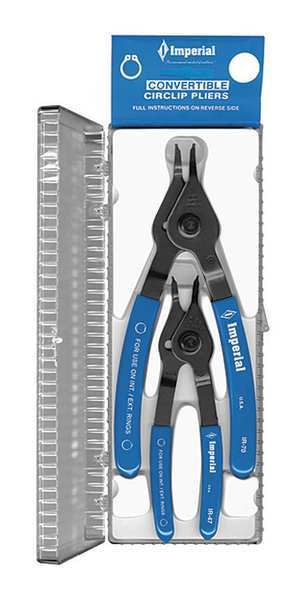 Retaining Ring Plier Set, 0 Deg., 2 pcs.