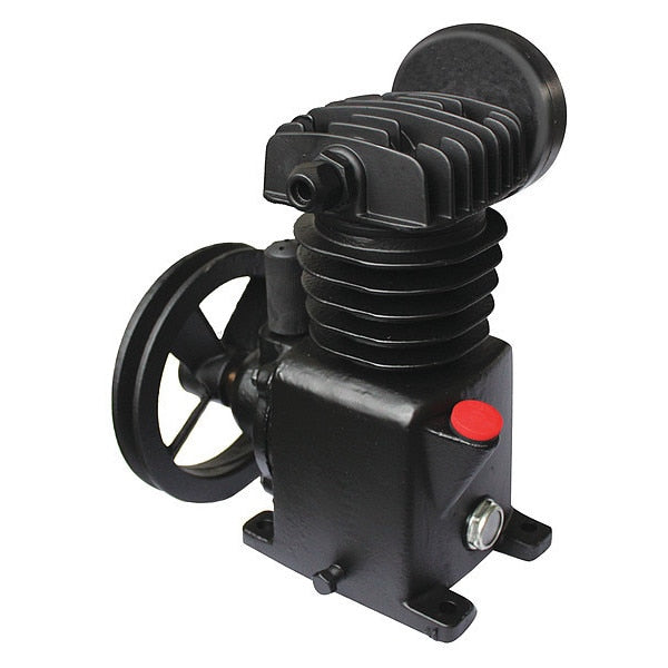 Air Compressor Pump, 1/2 hp, 3/4 hp, 1 hp, 1 Stage, 8 oz Oil Capacity, 1 Cylinder