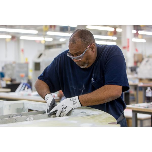 Cut Resistant Coated Gloves, A2 Cut Level, Polyurethane, 2XL, 1 PR