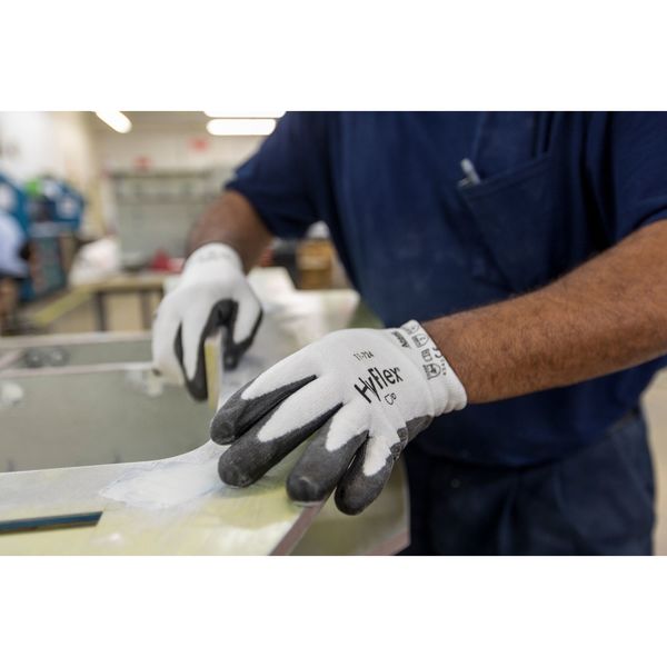 Cut Resistant Coated Gloves, A2 Cut Level, Polyurethane, 2XL, 1 PR