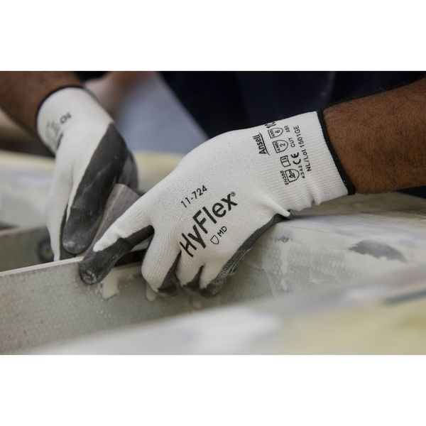 Cut Resistant Coated Gloves, A2 Cut Level, Polyurethane, 2XL, 1 PR