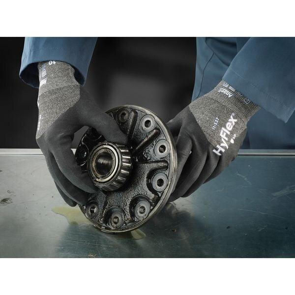 Cut Resistant Coated Gloves, A2 Cut Level, Nitrile, 2XL, 1 PR