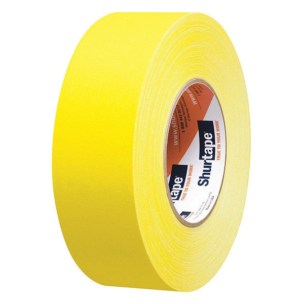Gaffers Tape, 48mm x 50m, Yellow, PK24