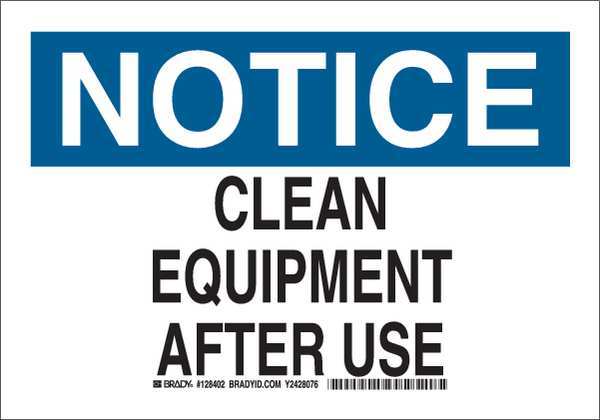 Notice Sign, 10X14