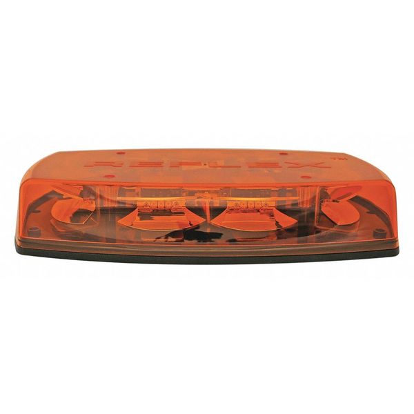 Mini Lightbar, LED, Amber, 15
