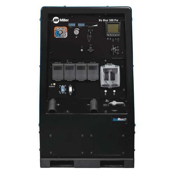 Engine Driven Welder, Big Blue(R) 500 Pro Deluxe Series, Electric Start, 48.9 hp, Diesel