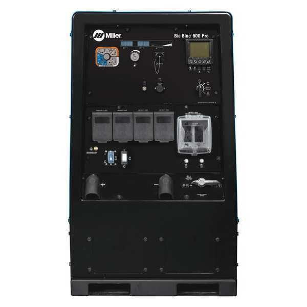 Engine Driven Welder, Big Blue(R) 600 Pro Series, Electric Start, 48.9 hp, Diesel, 27,000 W Peak
