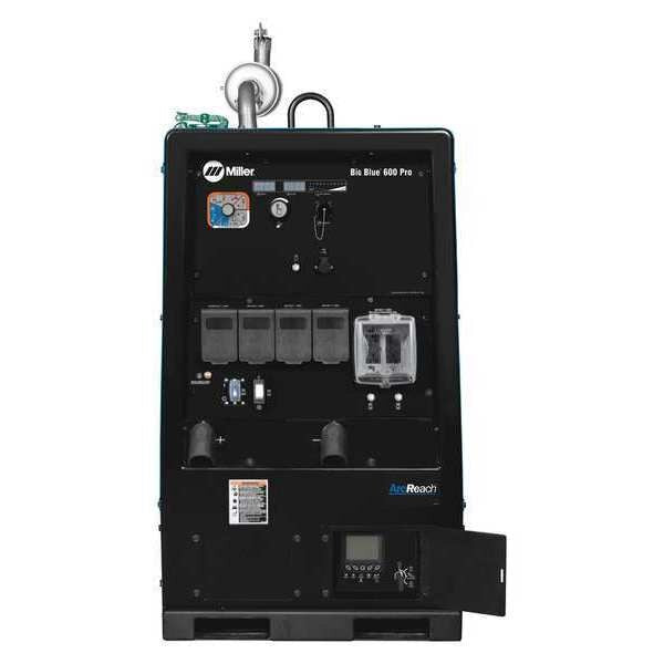 Engine Driven Welder, Big Blue(R) 600 Pro Series, Electric Start, 48.9 hp, Diesel, 27,000 W Peak