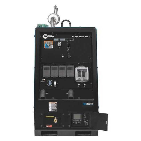 Engine Driven Welder, Big Blue(R) 600 Air Pak(TM) Series, Electric Start, 65.7 hp, Diesel