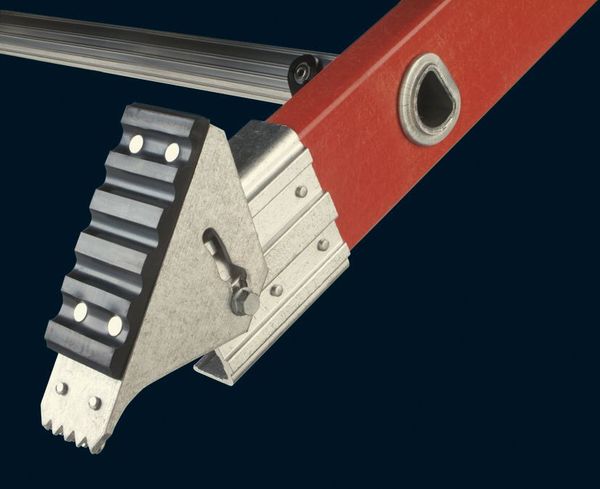 Fiberglass Extension Ladder, 300 lb Load Capacity