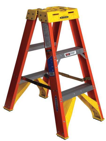 3 ft Fiberglass Twin Stepladder