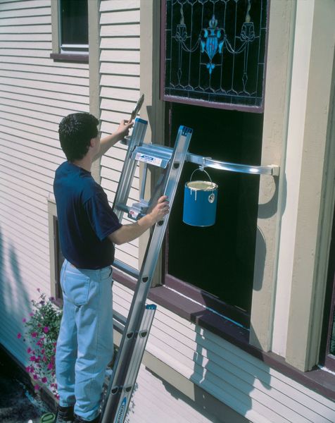 Aluminum Extension Ladder, 250 lb Load Capacity