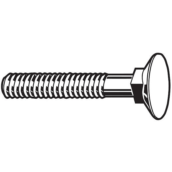 Square Neck Plow Bolt, 7/16