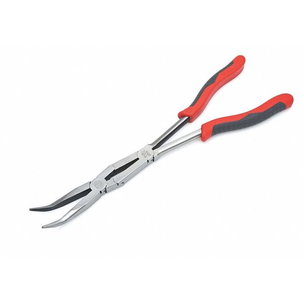 X2â¢ Bent Long Nose Dual Material Pliers