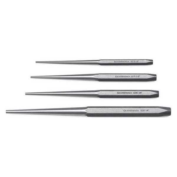 4 Pc. Long Taper Punch Set