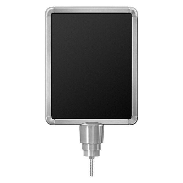 Sign Frame, Satin Aluminum, 8-1/2