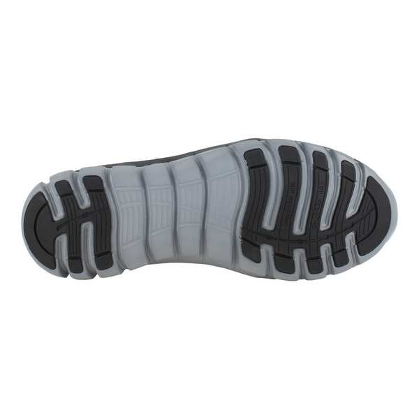 Work Shoes, 9-1/2 Size, Blk, Alloy, Mens, PR