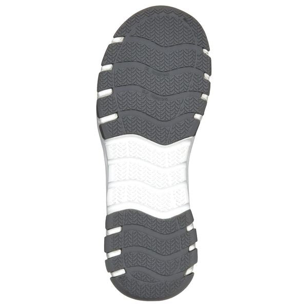 Work Shoes, 7, W, White, Steel, Men's, PR