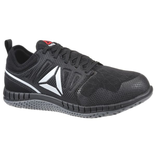 Work Shoes, 8-1/2 Size, Gray, Steel, Mend, PR