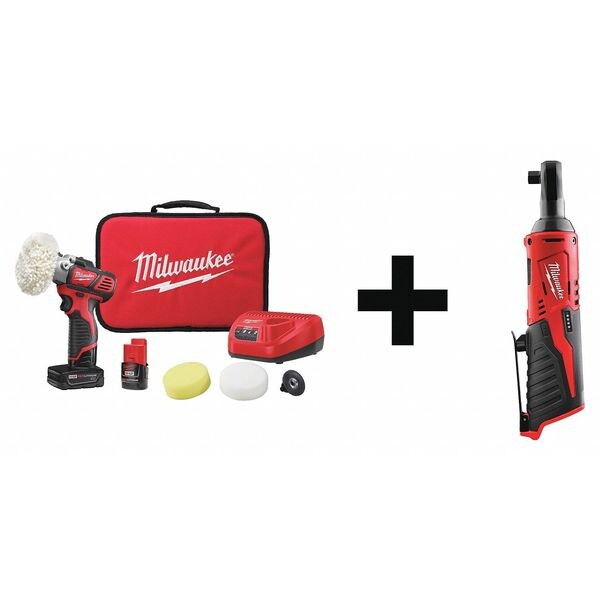 Cordless Combo Kit, 12.0 V, 2 Tools, 2 Batt
