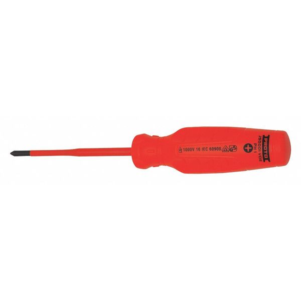 Insulated Phillips Screwdriver #1 Round