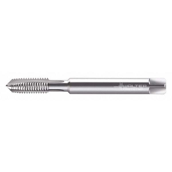 Spiral Point Tap, #1-72, Taper, UNF, 2 Flutes, TiCN