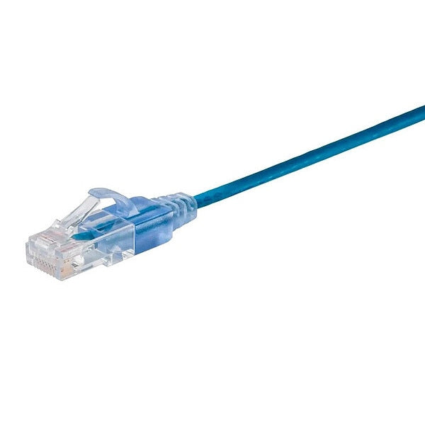 Voice and Data Patch Cord, Blue, 7 ft L