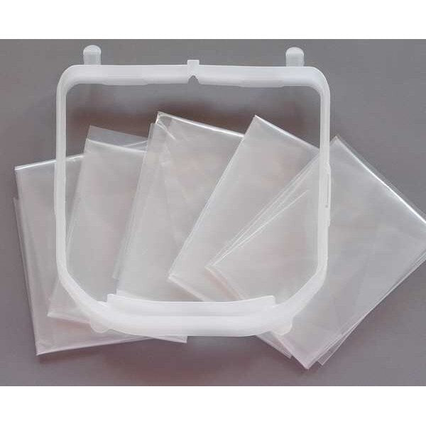 Paint Brush Rim and Plastic Liner