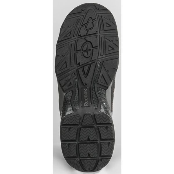 Size 6 Men's Athletic High-Top Composite Work Shoe, Black